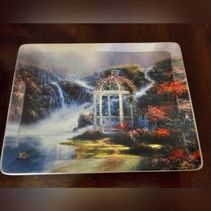 Thomas Kincade Hidden Arbor decorative plate